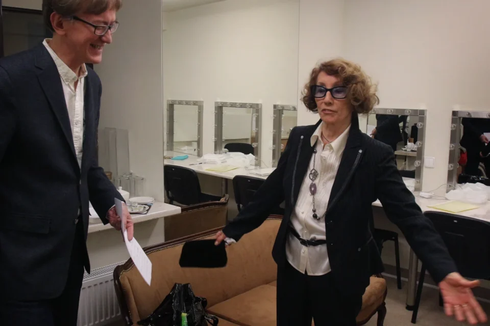 05 02 2013 LUBLIN UL JEZUICKA TEATR STARY BITWA O LITERATURE - WLASNIE LECI KABARECIK