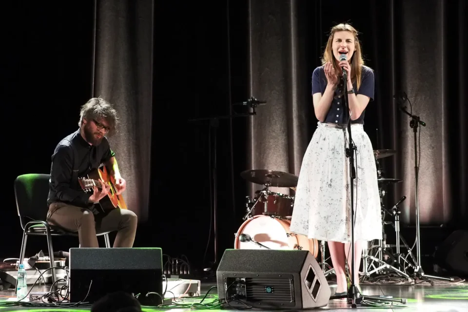 OLYMPUS DIGITAL CAMERA          29 04 2015 LUBLIN UL JEZUICKA TEATR STARY KONCERT KATARZYNY LOPATY FOT WOJCIECH NIESPIALOWSKI / TS