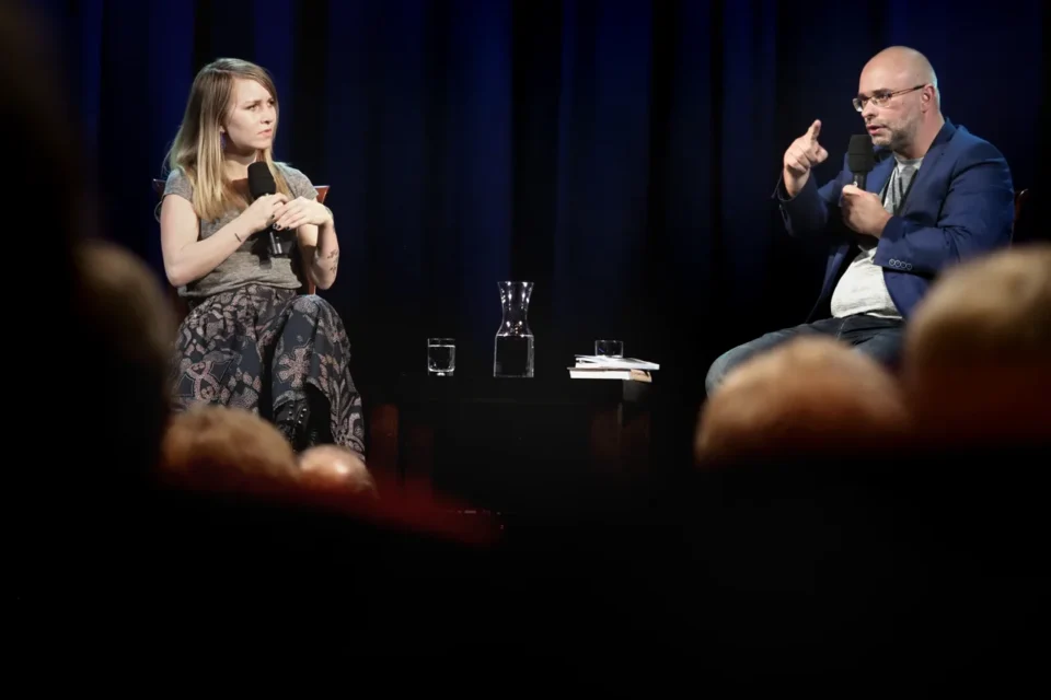 07 11 2017 UL JEZUICKA LUBLIN TEATR STARY BITWA O LITERATURE DOROTA MASLOWSKA FOT DOROTA AWIORKO