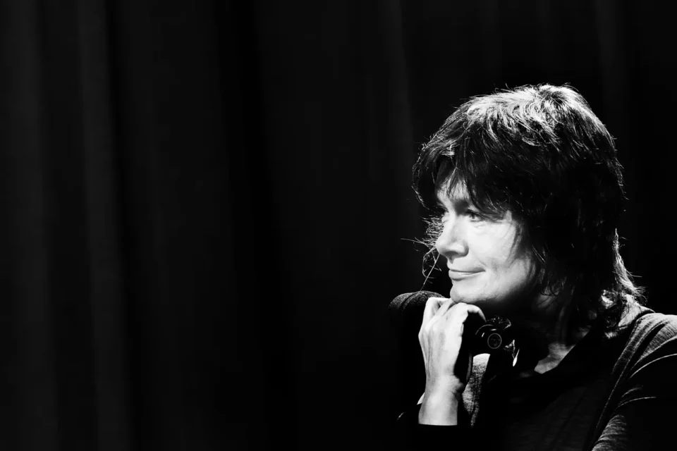 OLYMPUS DIGITAL CAMERA          03 11 2015 TEATR STARY BITWA O KULTURE GOSC JAROSLAW MIKOLAJEWSKI PROWADZENIE GRAZYNA LUTOSLAWSKA FOT DOROTA AWIORKO