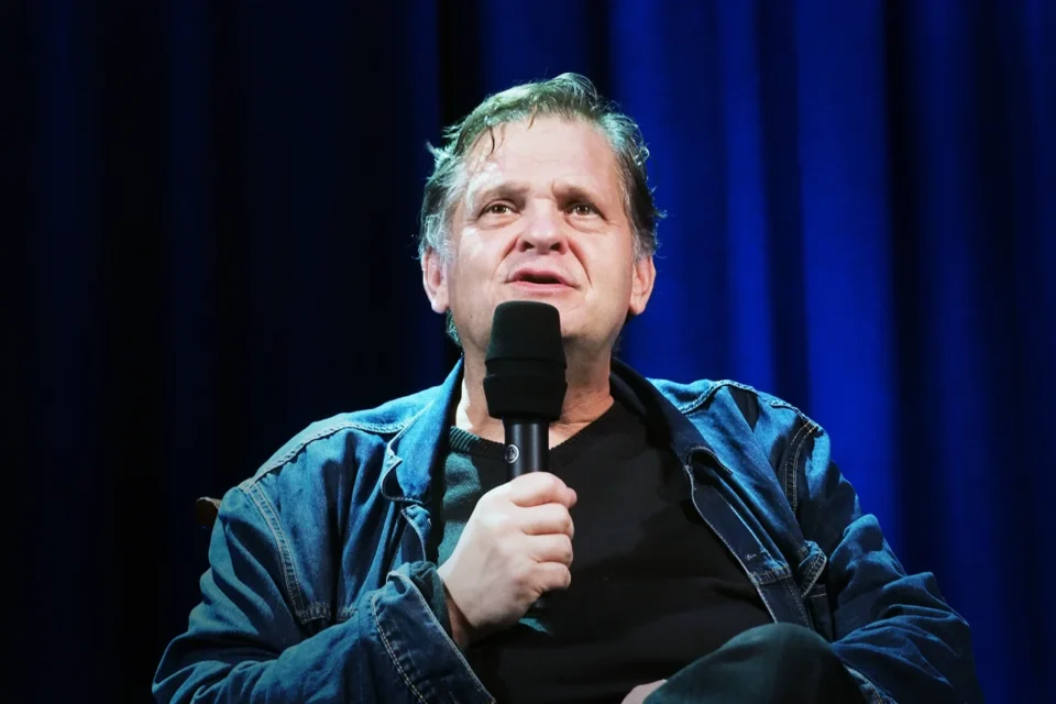 OLYMPUS DIGITAL CAMERA          03 11 2015 TEATR STARY BITWA O KULTURE GOSC JAROSLAW MIKOLAJEWSKI PROWADZENIE GRAZYNA LUTOSLAWSKA FOT DOROTA AWIORKO