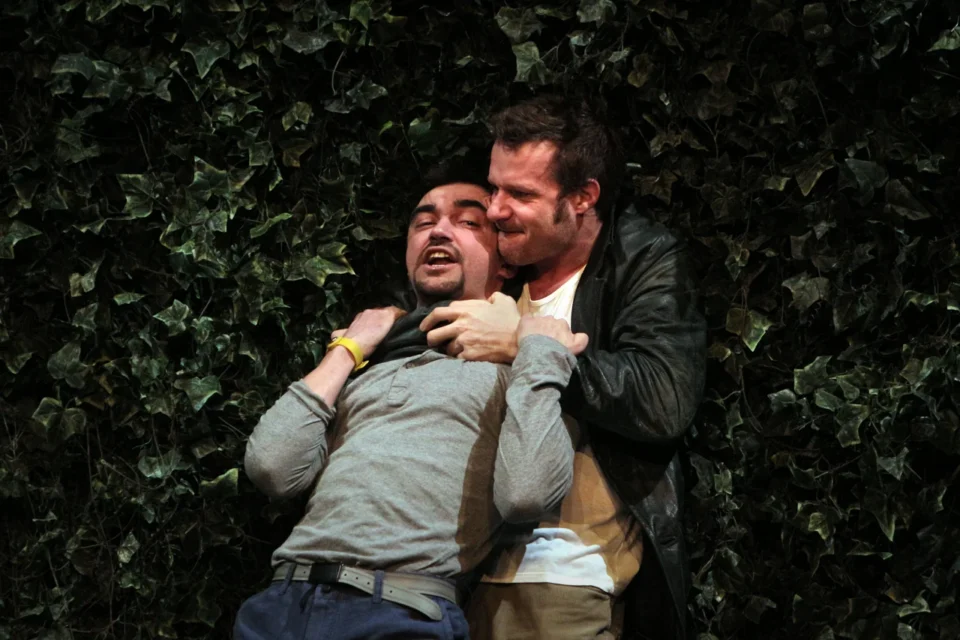 06 04 2013 UL JEZUICKA LUBLIN TEATR STARY SPEKTAKL TEATRU NARODOWEGO W MROCZNYM MROCZNYM DOMU FOT DOROTA AWIORKO - KLIMEK