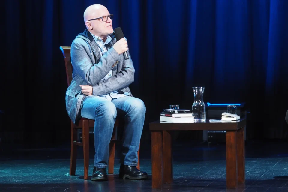 04 10 2016 LUBLIN UL JEZUICKA TEATR STARY BITWA O KULTURE Z UDZIALEM DANIELA WYSZOGRODZKIEGO FOT WOJCIECH NIESPIALOWSKI