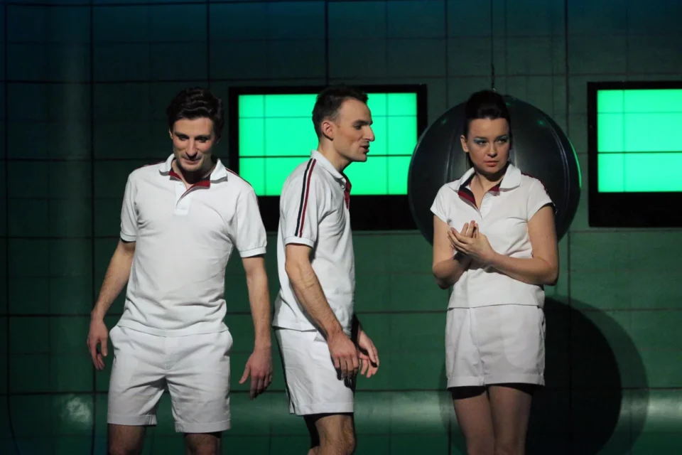 18 01 2013 LUBLIN TEATR STARY SPEKTAKL PAW KROLOWEJ  FOT DOROTA AWIORKO - KLIMEK