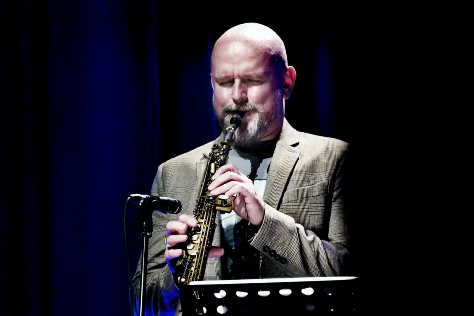 OLYMPUS DIGITAL CAMERA          02 03 2016 LUBLIN TEATR STARY Adam Pieronczyk / Miroslav Vitous FOT DOROTA AWIORKO