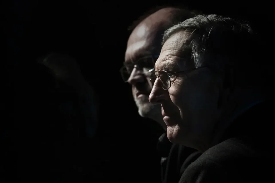 17 03 2017 LUBLIN UL JEZUICKA TEAT STARY Ponad Granicami Solidarnosc czy to jeszcze dzis cos znaczy Prowadzenie Tomasz Dostatni OP GOSCIE Andrzej Sokolowski Zbigniew Bujak Danuta Kuron FOT DOROTA AWIORKO