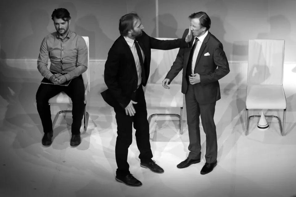 28 02 2015 LUBLIN UL JEZUICKA TEATR STARY " POSTRZAL " SZTUKA NA WYNOS - KRAKOW FOT WOJCIECH NIESPIALOWSKI / TS