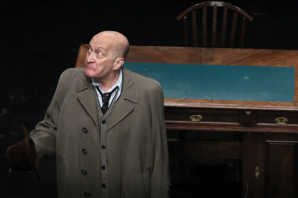 05 10 2014 LUBLIN UL JEZUICKA TEATR STARY PRZEDSTAWIENIE WOJCIECHA PSZONIAKA PT BELFER FOT WOJCIECH NIESPIALOWSKI / TS