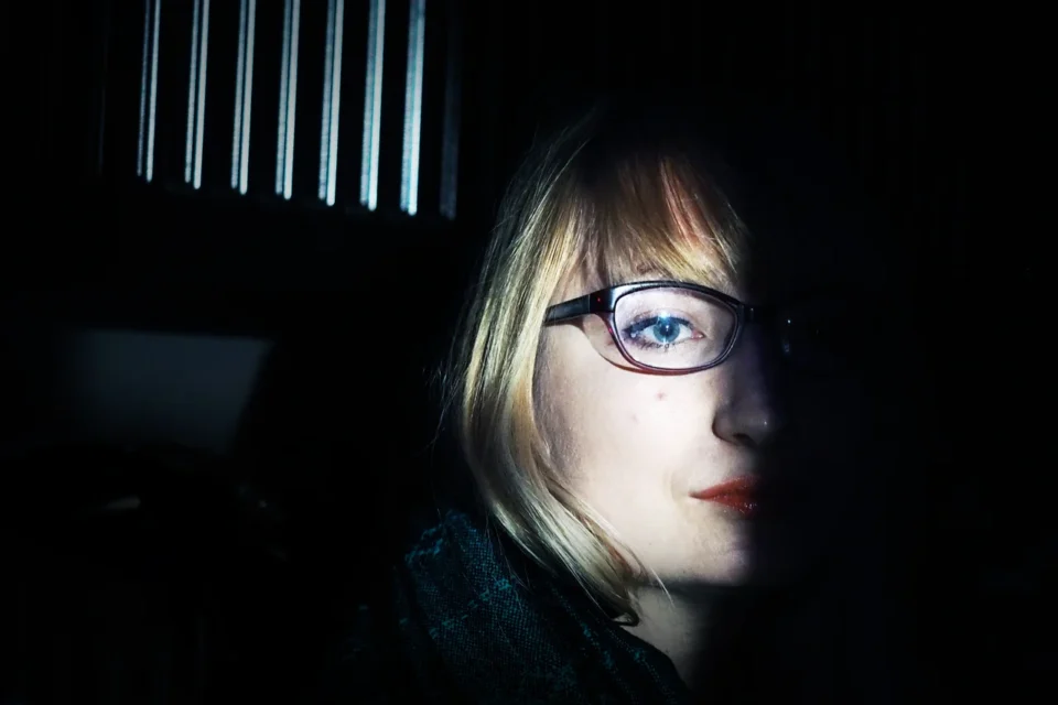 15 12 2015 TEATR STARY BITWA O LITERATURE TEMAT MIEDZY SWIATEM A ALBANIA GOSC MALGOTRZATA REJMER PROWADZENIE LUKASZ DREWNIAK FOT DOROTA AWIORKO