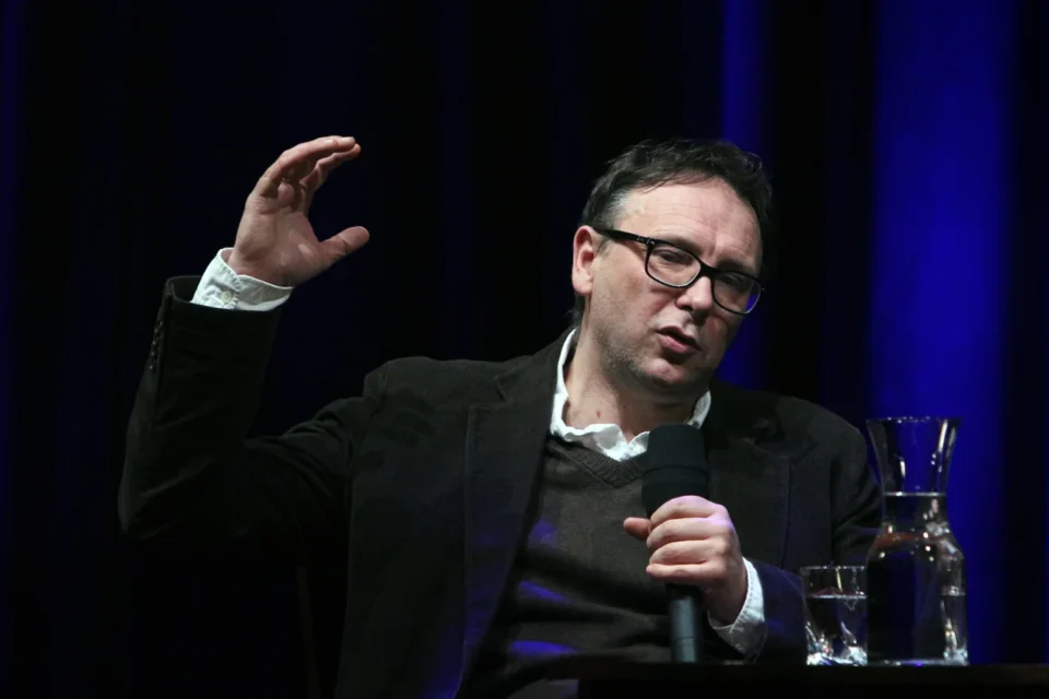 11 02 2013 UL JEZUICKA LUBLIN TEATR STARY KINO W TEATRZE FILM RYSA SPOTKANIE Z REZYSEREM MICHAL ROSA PROWADZENIE MAGDALENA SANDECKA FOT DOROTA AWIORKO - KLIMEK