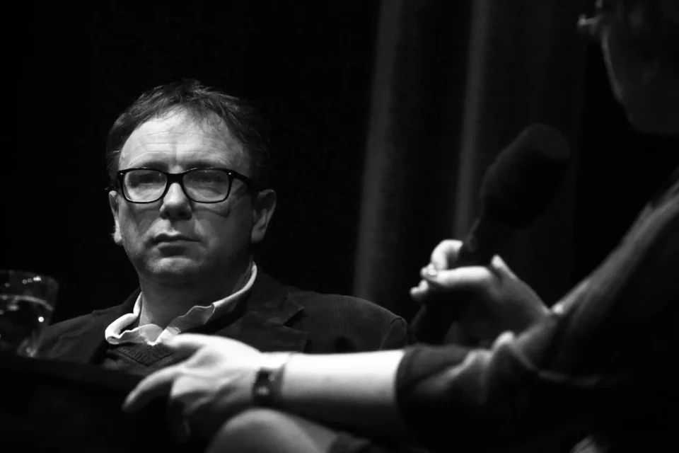 11 02 2013 UL JEZUICKA LUBLIN TEATR STARY KINO W TEATRZE FILM RYSA SPOTKANIE Z REZYSEREM MICHAL ROSA PROWADZENIE MAGDALENA SANDECKA FOT DOROTA AWIORKO - KLIMEK