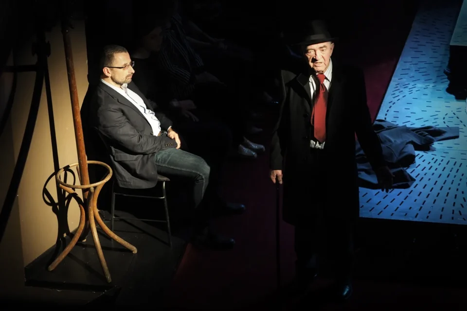 29 042017 LUBLIN UL JEZUICKA TEATR STARY SPEKTAKL ROZMOWY Z DIABLEM FOT WOJCIECH NIESPIALOWSKI