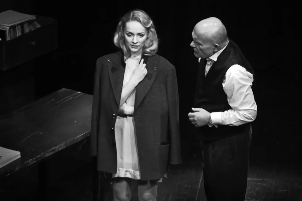 20 02 2015 LUBLIN UL JEZUICKA TEATR STARY PRZEDSTAWIENIE PT RZECZ O BANALNOSCI MILOSCI - TEATR DRAMATYCZNY W WARSZAWIE FOT WOJCIECH NIESPIALOWSKI / TS