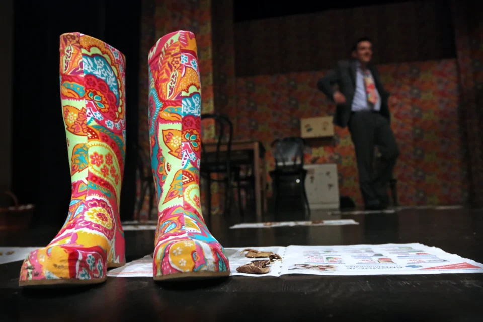 10 05 2014 LUBLIN UL JEZUICKA TEATR STARY PRZEDSTAWIENIE PT SARENKI TEATRU LUDOWEGO W KRAKOWIE FOT WOJCIECH NIESPIALOWSKI / TS