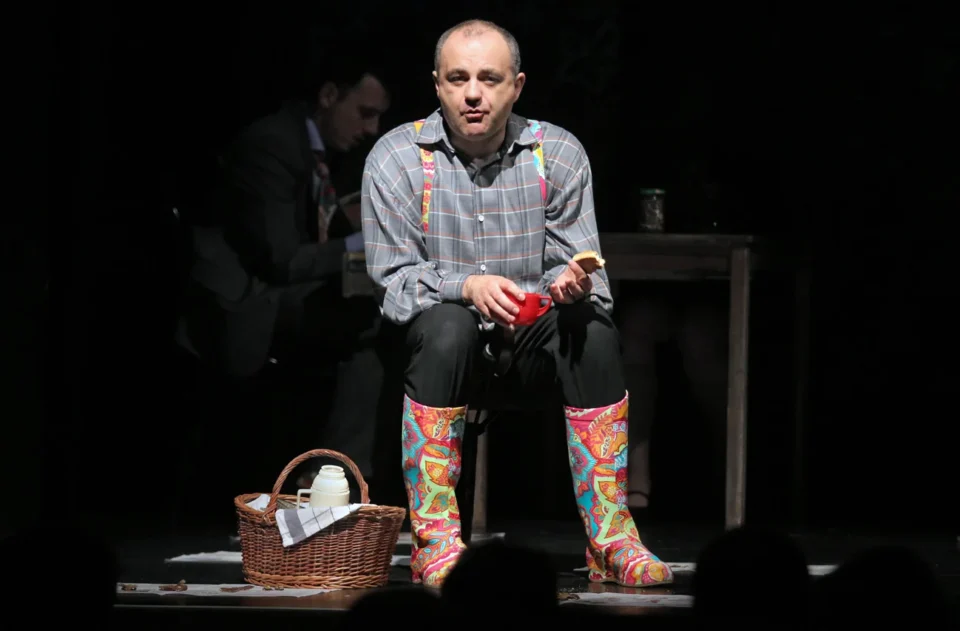 10 05 2014 LUBLIN UL JEZUICKA TEATR STARY PRZEDSTAWIENIE PT SARENKI TEATRU LUDOWEGO W KRAKOWIE FOT WOJCIECH NIESPIALOWSKI / TS