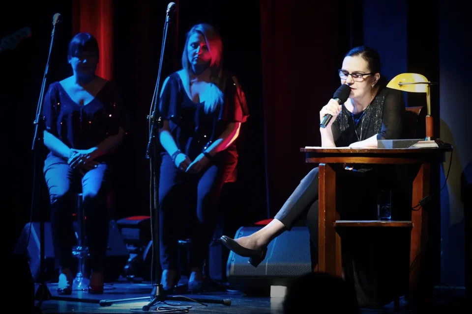 07 12 2016 LUBLIN UL JEZUICKA TEATR STARY KONCERT JUBILEUSZOWY -  PIOTR SELIM " I WSZYSTKO NAM GRA " FOT WOJCIECH NIESPIALOWSKI