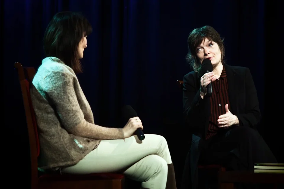 OLYMPUS DIGITAL CAMERA          01 03 2016 BITWA O KULTURE PROWADZENIE GRAŻYNA LUTOSLAWSKA GOSC Malgorzata Sobieszczak - Marciniak FOT DOROTA AWIORKO