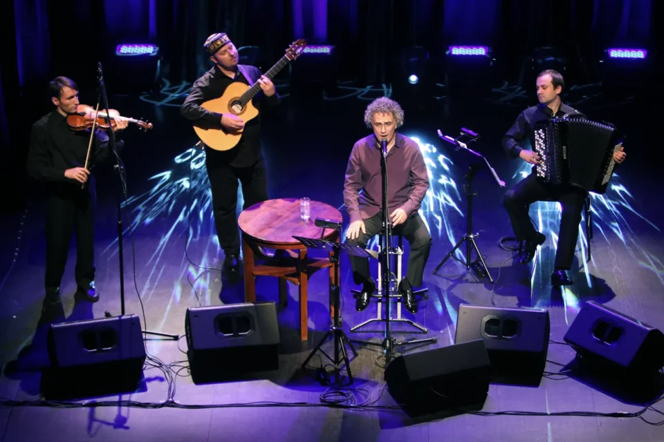 08 10 2014 LUBLIN UL JEZUICKA TEATR STARY KONCERT BORYSA SOMERSCHAFTA FOT WOJCIECH NIESPIALOWSKI / TS