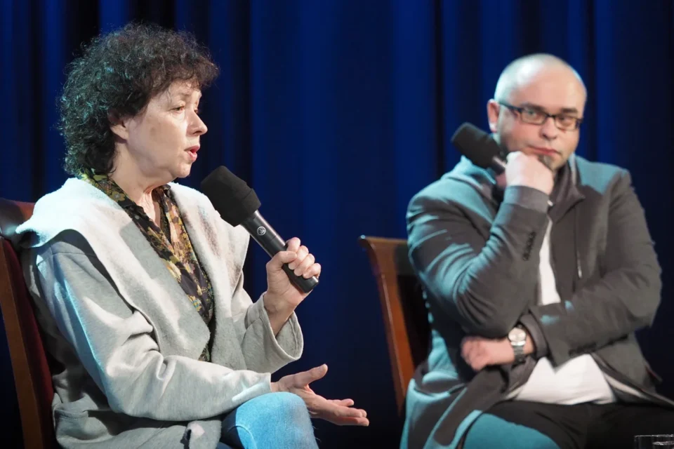 21 04 2015 LUBLIN UL JEZUICKA TEATR STARY BITWA O KULTURE Z UDZIALEM JOANNY SZCZEPKOWSKIEJ FOT WOJCIECH NIESPIALOWSKI / TS