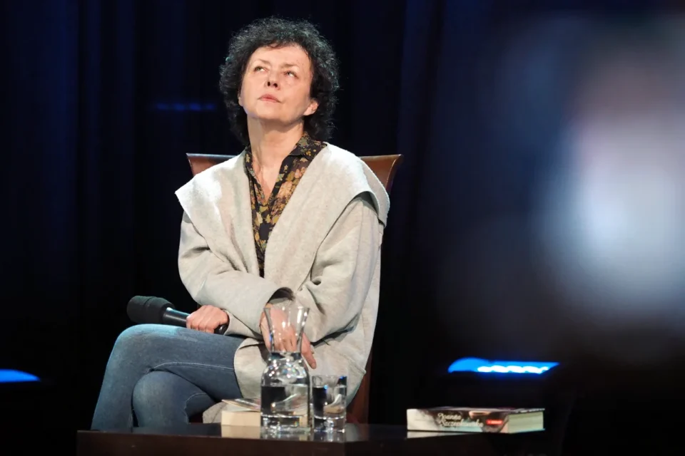 21 04 2015 LUBLIN UL JEZUICKA TEATR STARY BITWA O KULTURE Z UDZIALEM JOANNY SZCZEPKOWSKIEJ FOT WOJCIECH NIESPIALOWSKI / TS