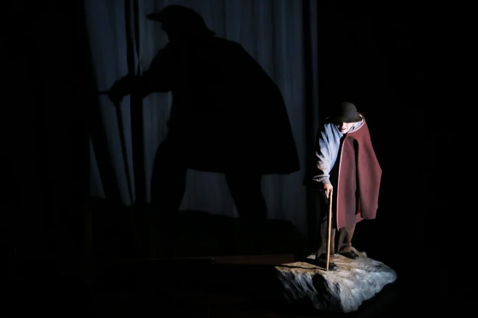 01 03 2014 LUBLIN UL JEZUICKA TEATR STARY TEATR STUDIO - FILOZOFIA PO GORALSKU FOT WOJCIECH NIESPIALOWSKI / TS