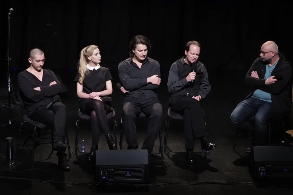 11 11 2017 UL JEZUICKA LUBLIN TEATR STARY Jacek Kaczmarski Lekcja historii Teatr Ateneum / Warszawa FOT DOROTA AWIORKO