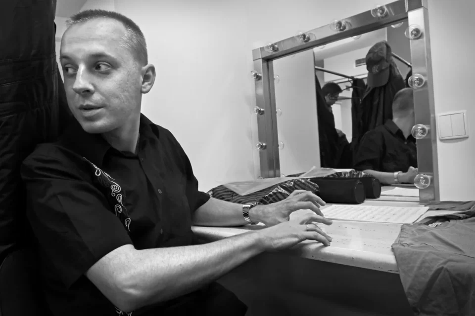 01 10 2014 LUBLIN UL JEZUICKA TEATR STARY KONCERT DOMINIK WANIA TRIO " RAVEL " FOT WOJCIECH NIESPIALOWSKI / TS