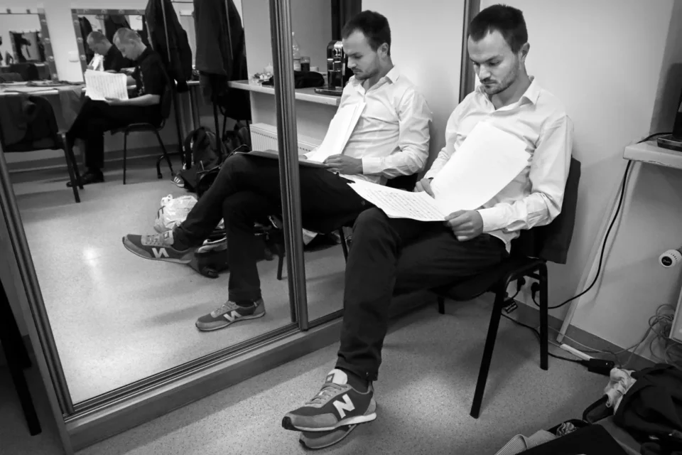 01 10 2014 LUBLIN UL JEZUICKA TEATR STARY KONCERT DOMINIK WANIA TRIO " RAVEL " FOT WOJCIECH NIESPIALOWSKI / TS