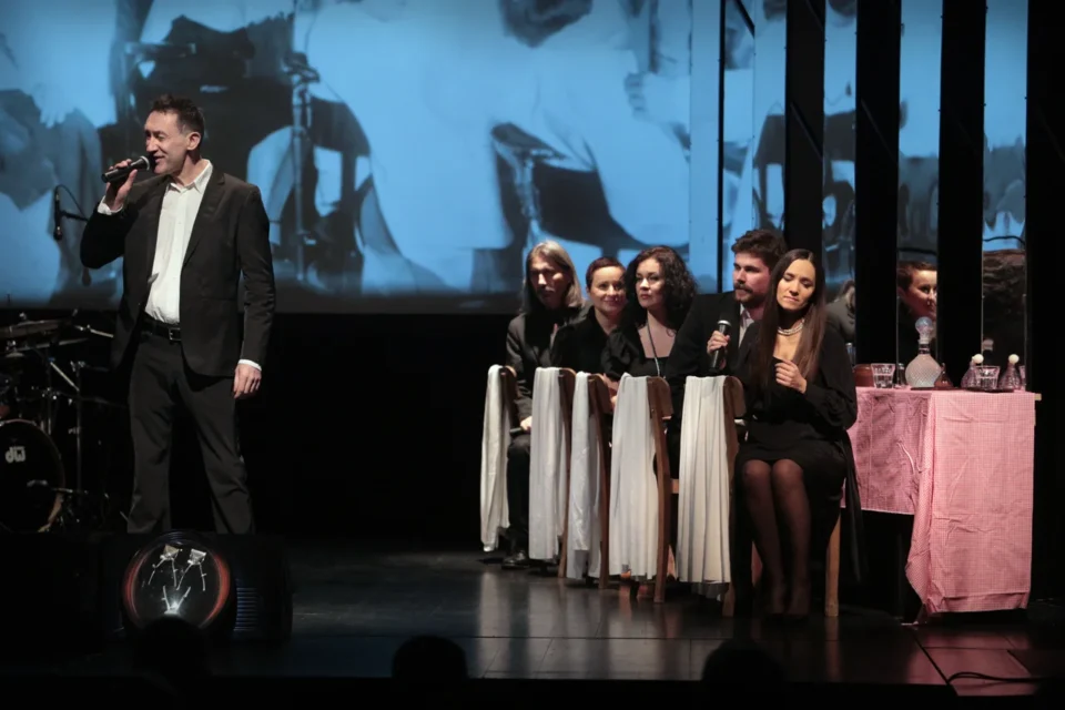 16 01 2015 LUBLIN UL JEZUICKA TEATR STARY PRZEDSTAWIENIE WIECZOREM FOT WOJCIECH NIESPIALOWSKI / TS