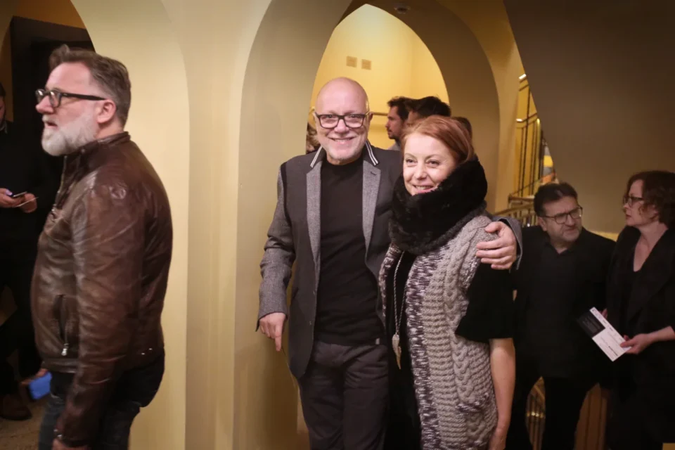 06 01 2017 LUBLIN UL JEZUICKA TEATR STARY PREMIERA SPEKTAKLU WIELORYB THE GLOBE FOT WOJCIECH NIESPIALOWSKI