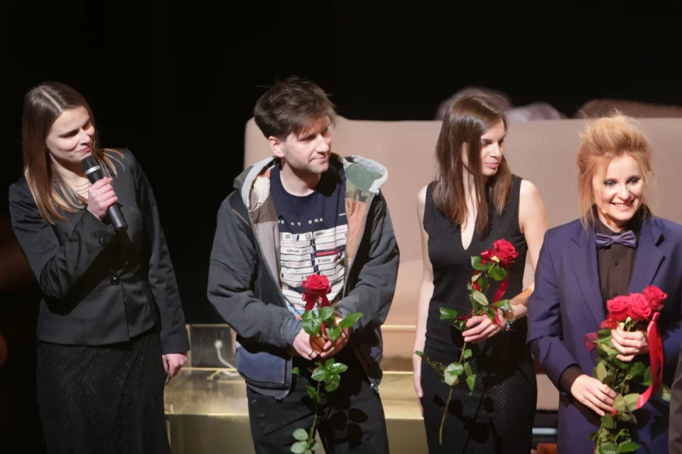 06 01 2017 LUBLIN UL JEZUICKA TEATR STARY PREMIERA SPEKTAKLU WIELORYB THE GLOBE FOT WOJCIECH NIESPIALOWSKI
