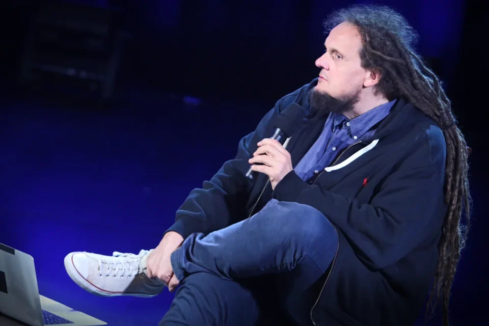 16 09 2014 LUBLIN JEZUICKA TEATR STARY SPOTKANIE Z  MARIUSZEM WILCZYNSKIM FOT WOJCIECH NIESPIALOWSKI / TS