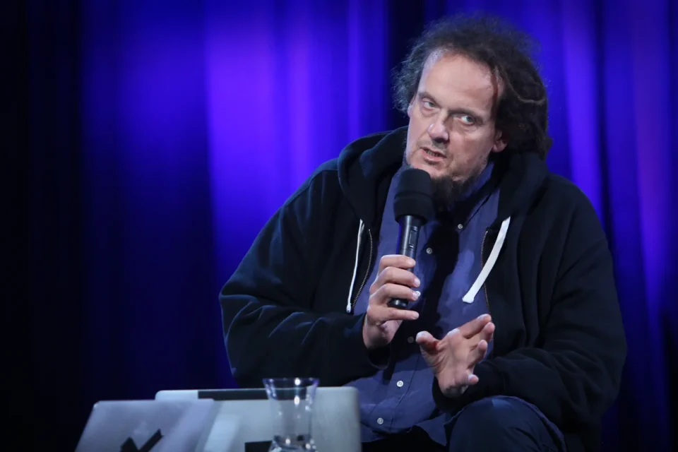 16 09 2014 LUBLIN JEZUICKA TEATR STARY SPOTKANIE Z  MARIUSZEM WILCZYNSKIM FOT WOJCIECH NIESPIALOWSKI / TS