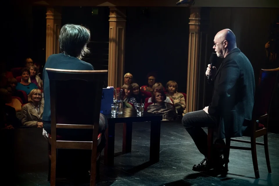 15 11 2016 LUBLIN TEATR STARY Bitwa o kulture prowadzenie Grazyna Lutoslawska