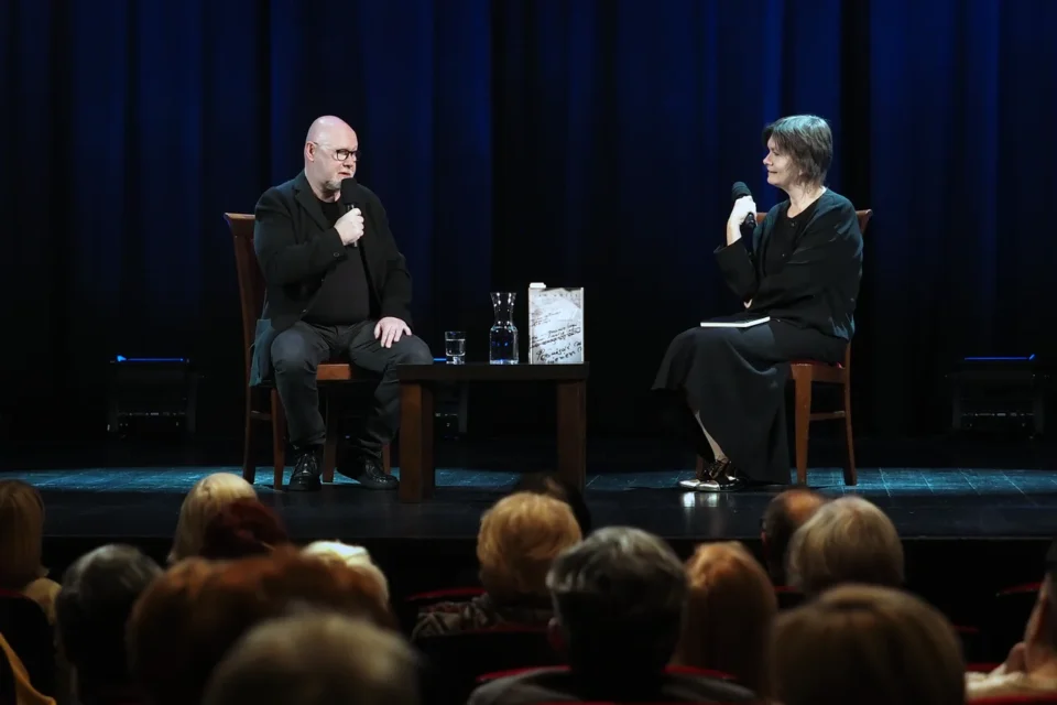 15 11 2016 LUBLIN TEATR STARY Bitwa o kulture prowadzenie Grazyna Lutoslawska