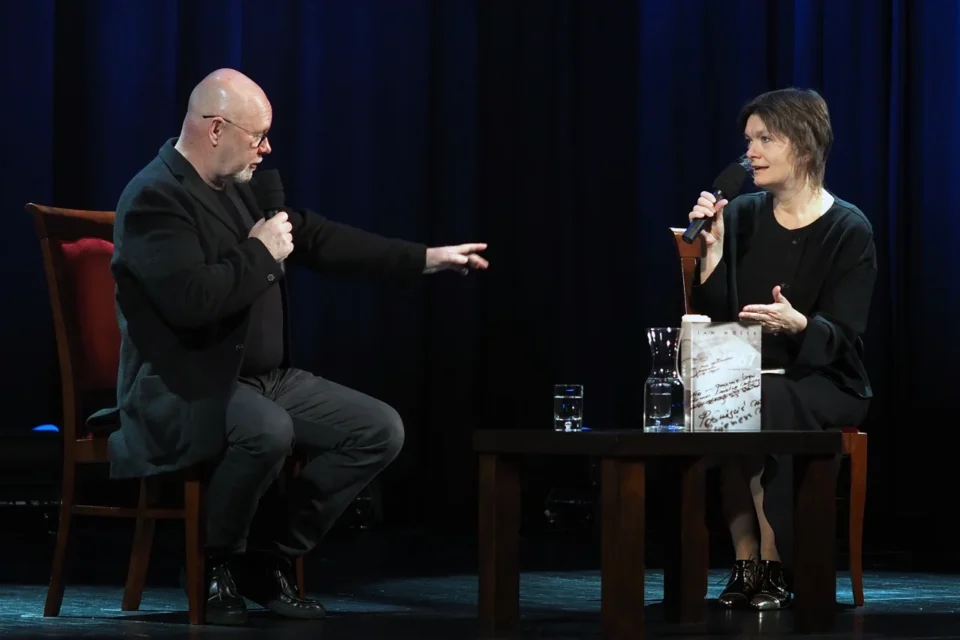 15 11 2016 LUBLIN TEATR STARY Bitwa o kulture prowadzenie Grazyna Lutoslawska