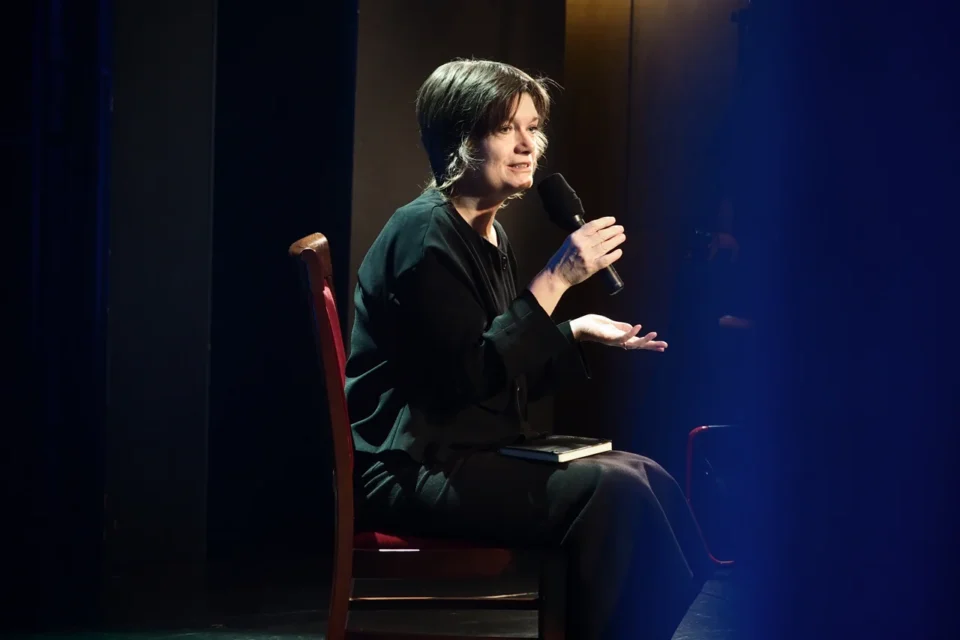 15 11 2016 LUBLIN TEATR STARY Bitwa o kulture prowadzenie Grazyna Lutoslawska