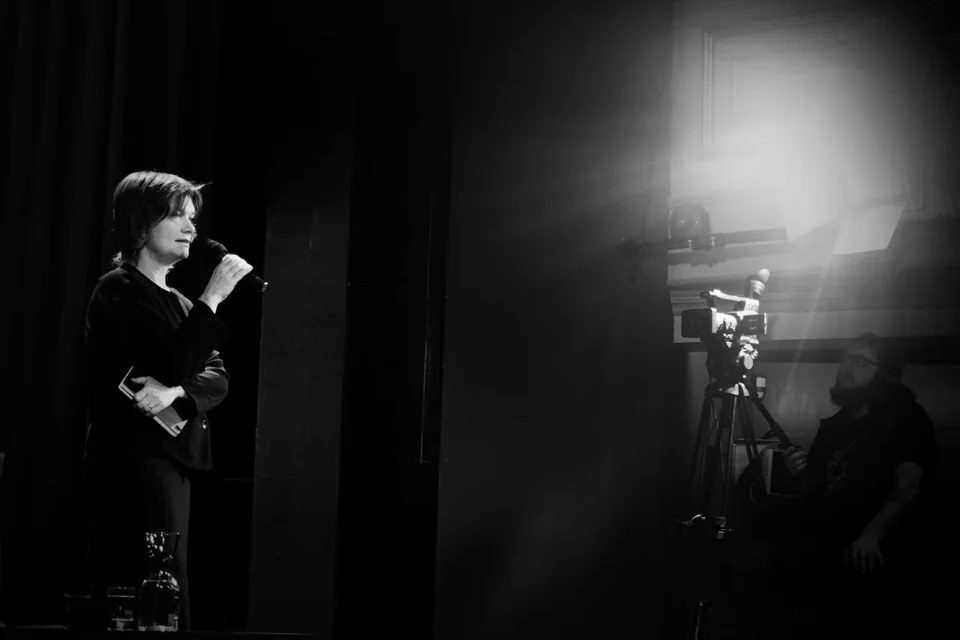 15 11 2016 LUBLIN TEATR STARY Bitwa o kulture prowadzenie Grazyna Lutoslawska