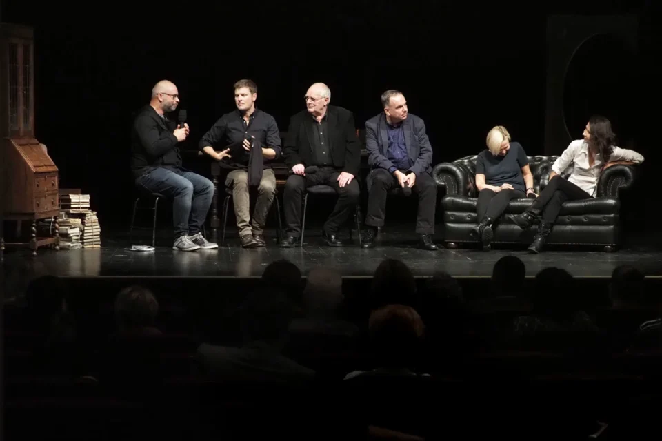 29 10 2017 UL JEZUICKA LUBLIN TEATR STARY SPEKTAKL  Z zycia glist  Teatr Miejski im  Witolda Gombrowicza w Gdyni FOT DOROTA AWIORKO