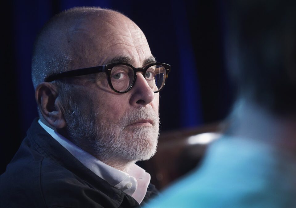 Pierwsze z cyklu 12 zdjęć; portret Michała Kwiecińskiego, reżysera.